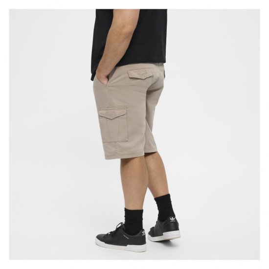 North Latitude Cargo Shorts Sand - Kratke hlače - Muške Kratke Hlače Veliki Brojevi 
