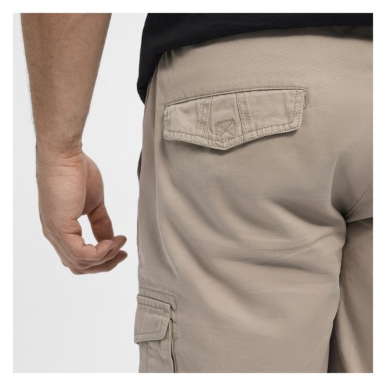 North Latitude Cargo Shorts Sand - Kratke hlače - Muške Kratke Hlače Veliki Brojevi 