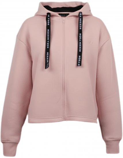 Nora Mikken GERTRUD Cropped Hoodie Pink - Puloveri & dukserice - 