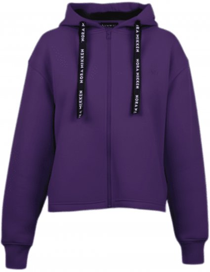 Nora Mikken GERTRUD Cropped Hoodie Purple - ODJEĆA ZA ŽENE XS-XXL - 