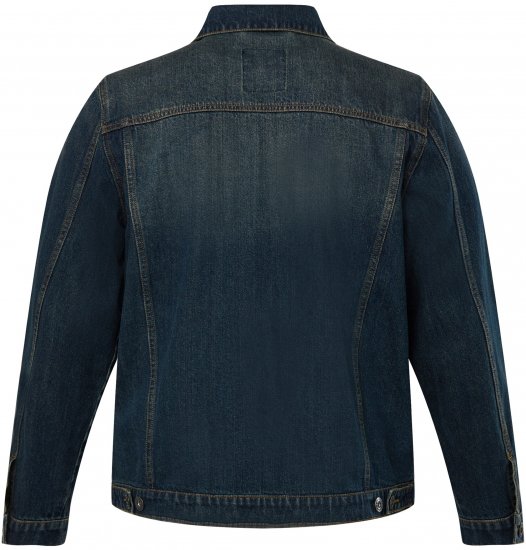 JP1880 Denim Jacket Dark Blue Denim - Jakne - Muške Jakne Veliki Brojevi