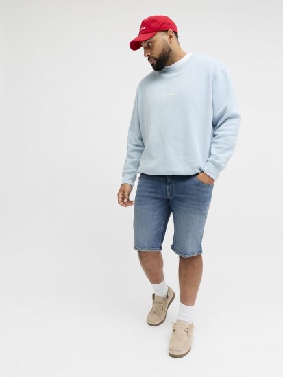 Jack & Jones Rick Original Regular Fit Shorts Blue - Kratke hlače - Muške Kratke Hlače Veliki Brojevi 