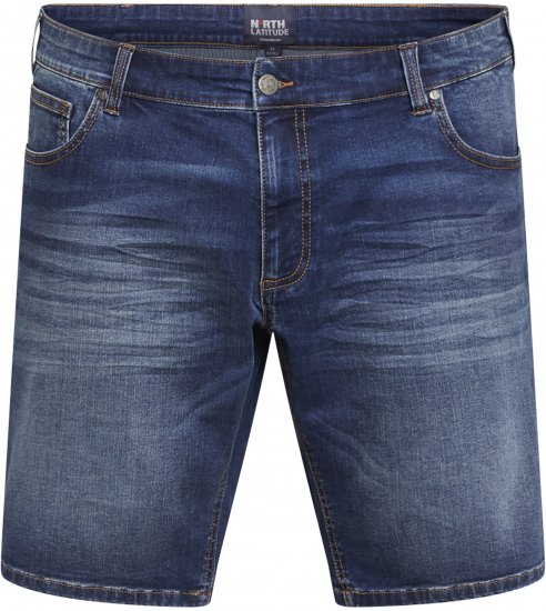 North Latitude 61156 Ringo Traper Kratke Hlače Denim - Kratke hlače - Muške Kratke Hlače Veliki Brojevi 