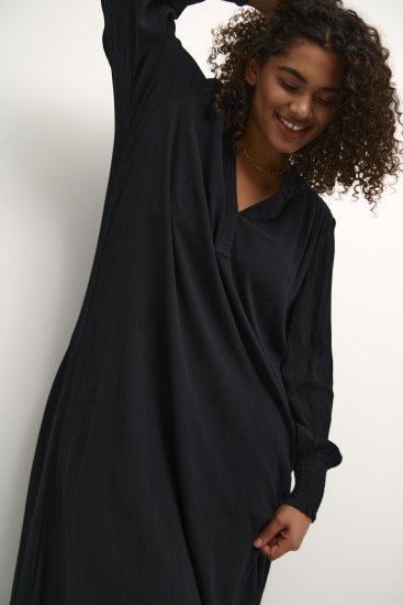Kaffe Curve Miriam Ami Haljina Duboko crna - Haljine - 