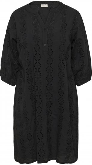 Kaffe Curve Dina Dress Black Deep - Midi haljine - 