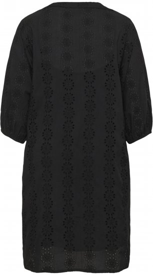 Kaffe Curve Dina Dress Black Deep - Midi haljine - 