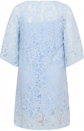 Kaffe Curve Lucy Dress Nantucket Breeze Blue - Midi haljine - 