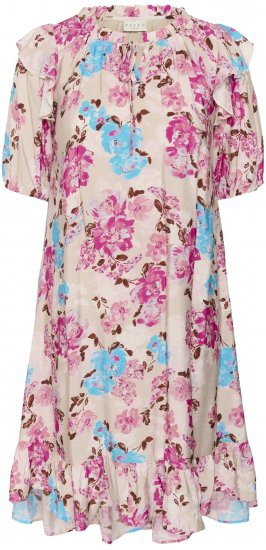 Kaffe Curve Hayley Dress Multi Color Flower - Midi haljine - 