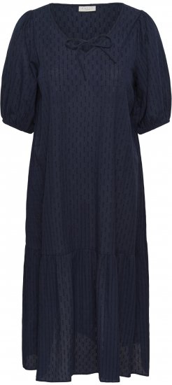 Kaffe Curve Thea Dress Midnight Marine - Maxi haljine - 