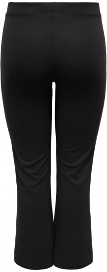Only Carmakoma Pever Flared Pants Black - Hlače - 