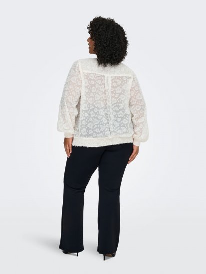 Only Carmakoma Pever Flared Pants Black - Hlače - 