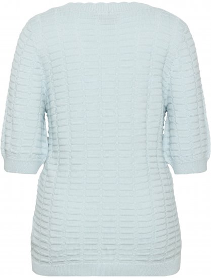 Kaffe Curve Lotia Pullover Nantucket Breeze Blue - Pleteni puloveri - 