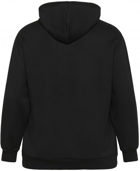 Kaffe Curve Annita Sweatshirt Black - Dukserice s kapuljačom - 
