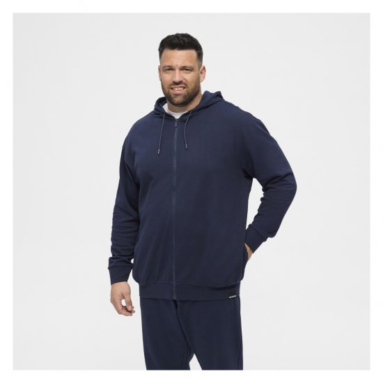 North Latitude Full Zip Hoodie Navy - Puloveri & dukserice - Muške Puloveri & dukserice veliki brojevi