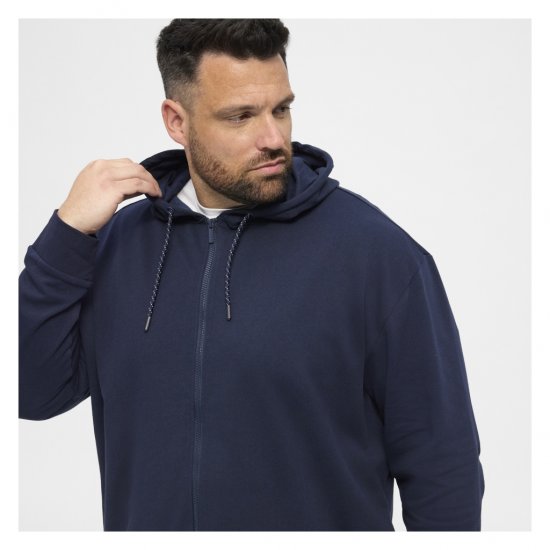 North Latitude Full Zip Hoodie Navy - Puloveri & dukserice - Muške Puloveri & dukserice veliki brojevi