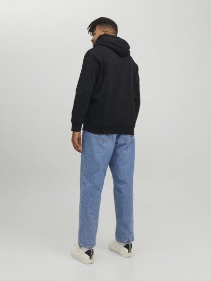 Jack & Jones Hunt Hoodie Black - Puloveri & dukserice - Muške Puloveri & dukserice veliki brojevi
