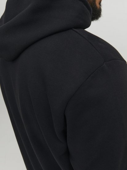 Jack & Jones Hunt Hoodie Black - Puloveri & dukserice - Muške Puloveri & dukserice veliki brojevi