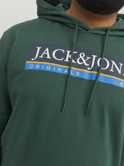 Jack & Jones Codyy Hoodie Green - Puloveri & dukserice - Muške Puloveri & dukserice veliki brojevi