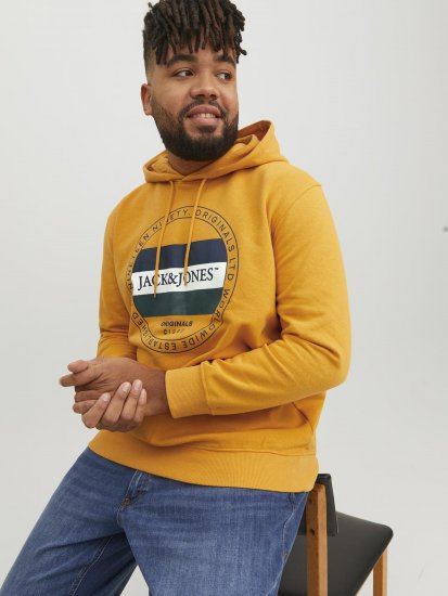Jack & Jones Codyy Hoodie Yellow - Puloveri & dukserice - Muške Puloveri & dukserice veliki brojevi