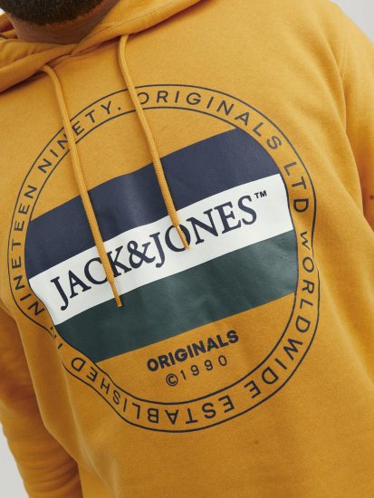 Jack & Jones Codyy Hoodie Yellow - Puloveri & dukserice - Muške Puloveri & dukserice veliki brojevi