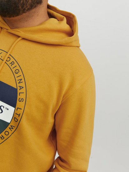 Jack & Jones Codyy Hoodie Yellow - Puloveri & dukserice - Muške Puloveri & dukserice veliki brojevi