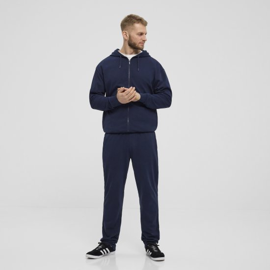 North Latitude Denim Hooded Full-Zip Sweatshirt Navy TALL - TALL puloveri - 