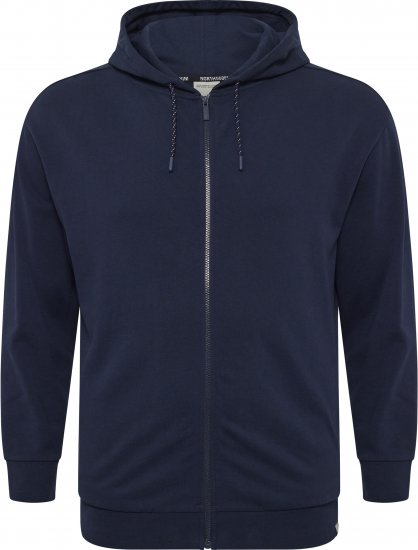 North Latitude Denim Hooded Full-Zip Sweatshirt Navy TALL - TALL puloveri - 