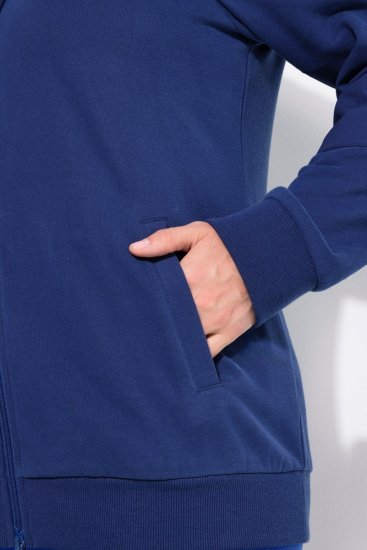 Ulla Popken Athletic Department Hoodie Navy - Puloveri & dukserice - Udobne dukserice, hoodice i pletenina