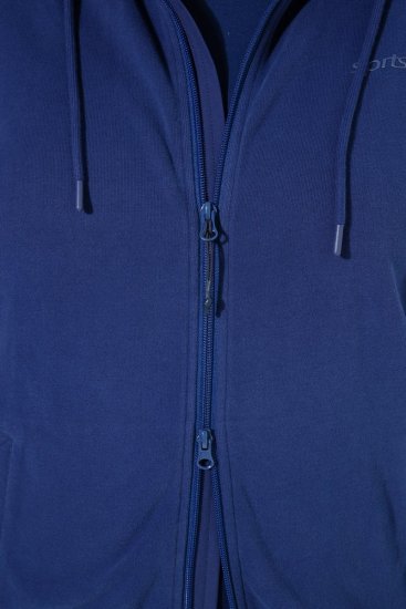 Ulla Popken Athletic Department Hoodie Navy - Puloveri & dukserice - Udobne dukserice, hoodice i pletenina