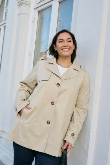 Kaffe Curve Tricia Jakna Perjasto siva - Jakne & kaputi - 