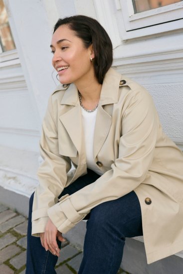 Kaffe Curve Tricia Jakna Perjasto siva - Jakne & kaputi - 