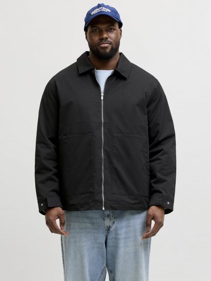 Jack & Jones Winson Worker Jacket Black - Jakne - Muške Jakne Veliki Brojevi