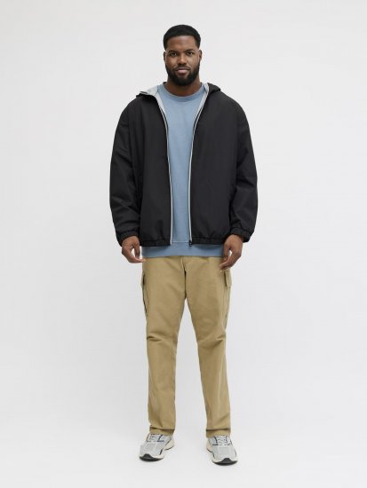 Jack & Jones Jake Light Jacket Black - Jakne - Muške Jakne Veliki Brojevi