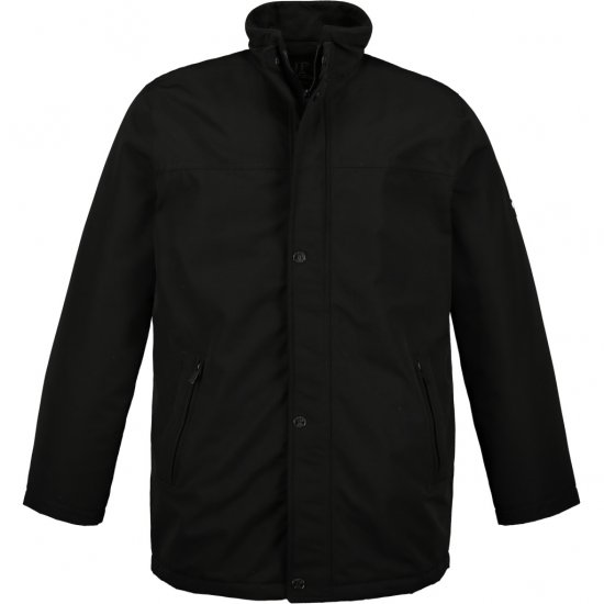 JP1880 Jacket Business Waterproof Windproof Black TALL - MUŠKA ODJEĆA MT-6XLT - Odjeća za Visoke Muškarce