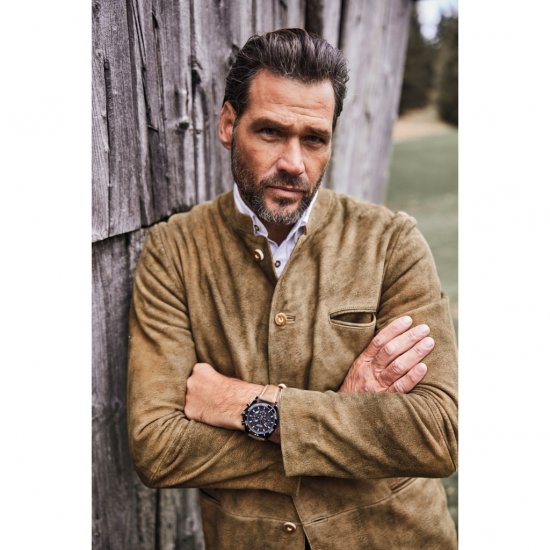 JP1880 Traditional Jacket Janker Goat Suede Brown - Svečana odjeća - Svečana i blagdanska odjeća – Slavite elegantno i udobno