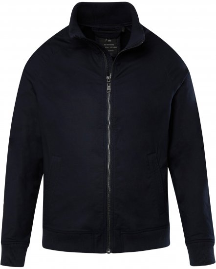 JP1880 Blouson Jacket FLEXNAMIC with Stand-up Collar Navy - Jakne - Muške Jakne Veliki Brojevi