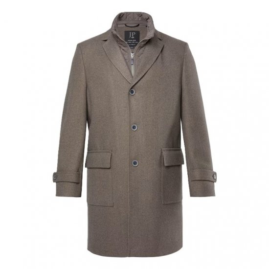 JP1880 Coat Flexnamic Quilted Insert Grey TALL - TALL Jakne - 