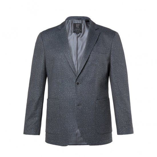 JP1880 Jacket Business Donegal Graphite Grey - Jakne - Muške Jakne Veliki Brojevi