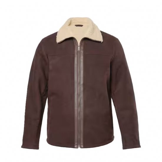 JP1880 Leather Jacket Genuine Lamb Nappa - Jakne - Muške Jakne Veliki Brojevi