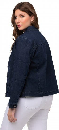 Ulla Popken Denim Jacket Blue Denim - Jakne - 