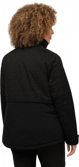 Ulla Popken HYPRAR Waterproof Running Jacket Black - Jakne - 