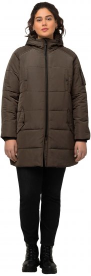 Ulla Popken HYPRAR Water Repellent Fully Lined Jacket Mocha - Jakne - 