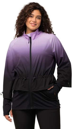 Ulla Popken HYPRAR Functional Water-Repellent Jacket Black - Jakne - 