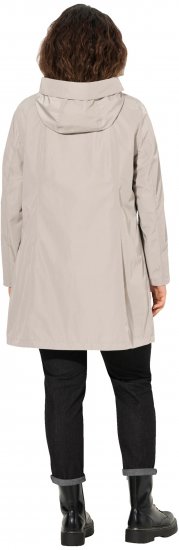 Ulla Popken HYPRAR Waterproof Jacket Medium Grey - Jakne - 