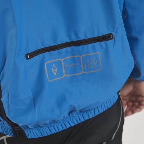North Latitude Sport Wind Jacket Cobolt Blue TALL - Sportska & za van odjeća - Muške Sportska Odjeća Veliki Brojevi