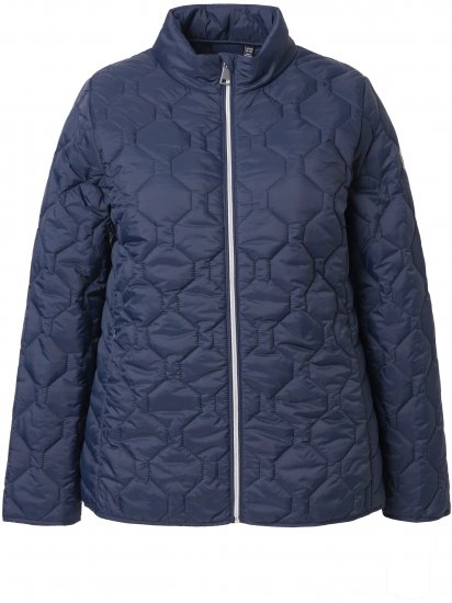 Ulla Popken HYPRAR Lightweight Quilted Water-Repellent Jacket Navy - Jakne - 