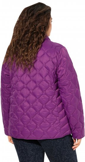 Ulla Popken HYPRAR Lightweight Quilted Water-Repellent Jacket Purple - Jakne - 