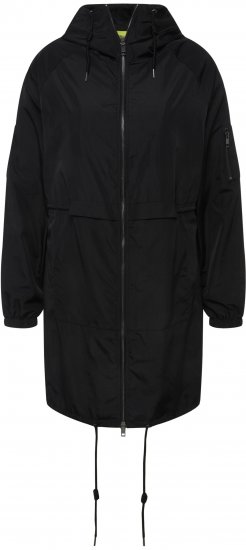 Ulla Popken Versatile Hooded Jacket Black - Jakne - 