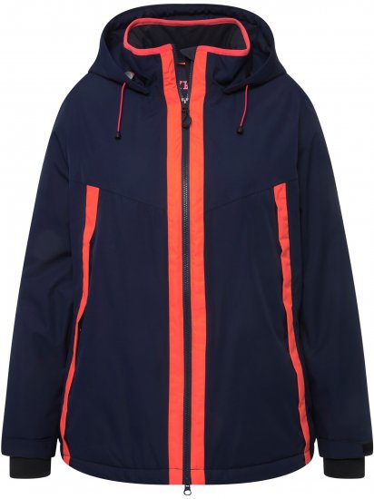 Ulla Popken HYPRAR Waterproof Triple Function Jacket Navy - Jakne - 