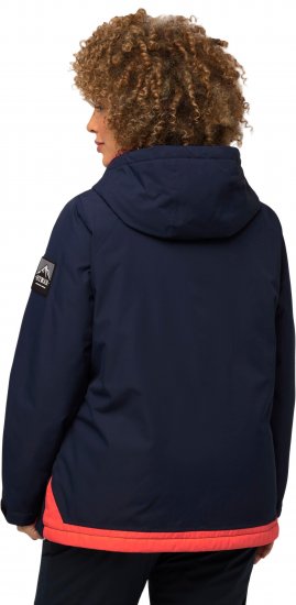 Ulla Popken HYPRAR Waterproof Triple Function Jacket Navy - Jakne - 